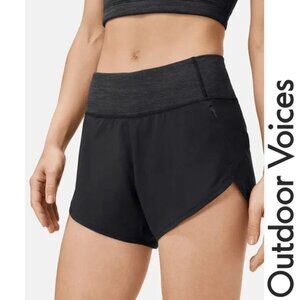 Outdoor Voices Hudson Athletic Shorts - Large - Black - EUC